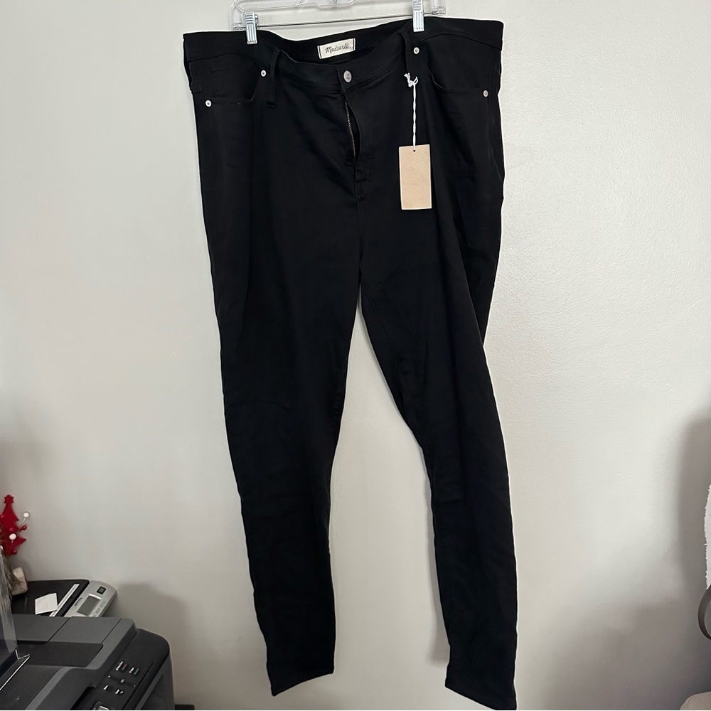 NWT Madewell Tall 9” High Rise Skinny Jeans